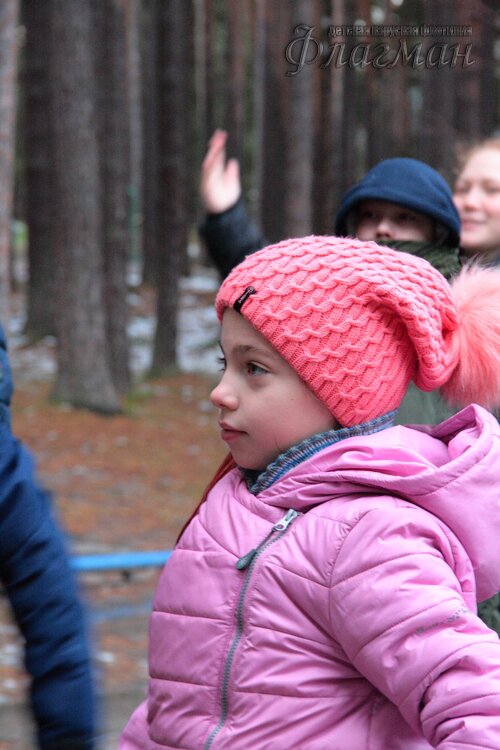 Делегация отряда на осенних каникулах в ДОЛ Буревестник